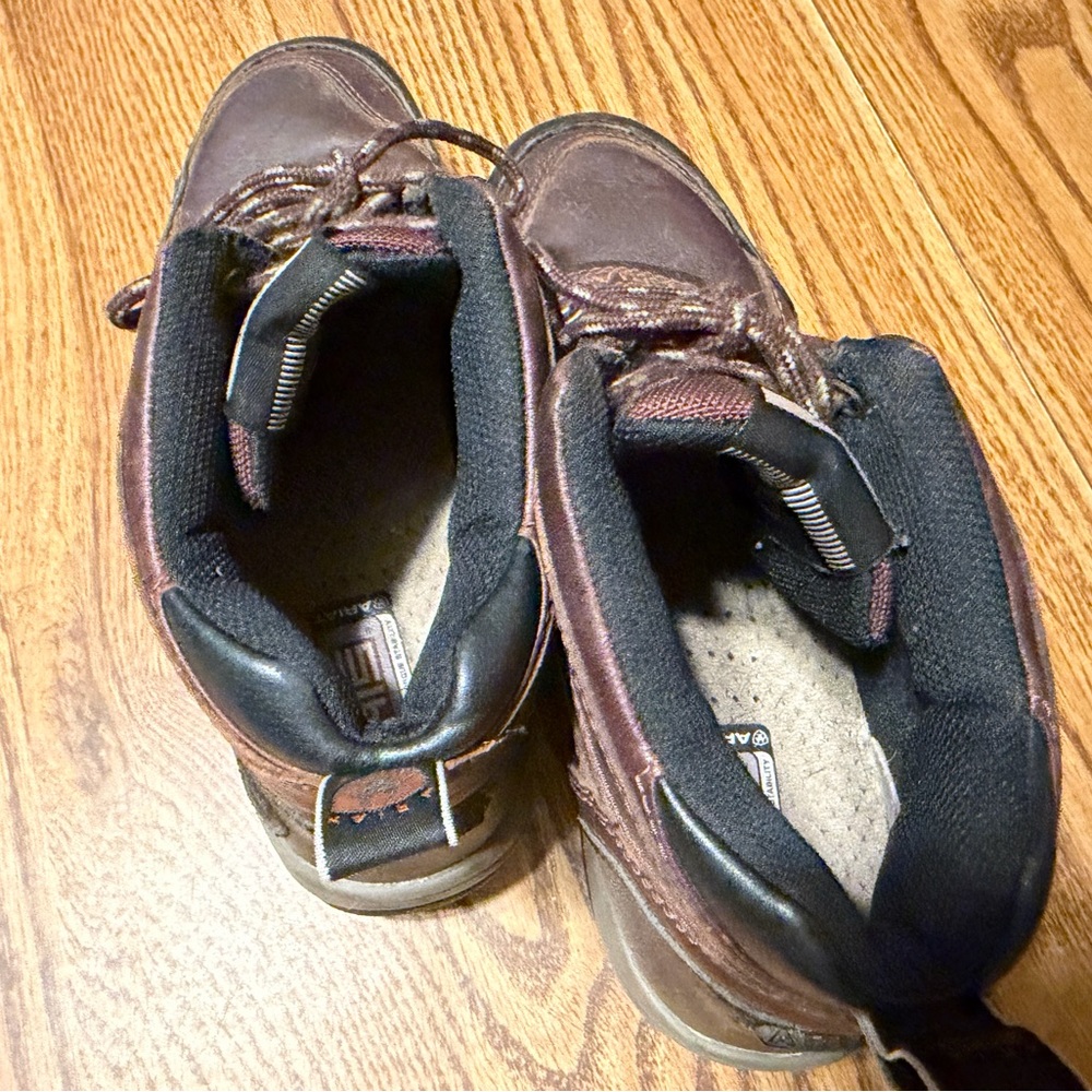 Ariat Terrain Lace women 9 leather work boot - Picture 3 of 6